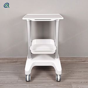Qunpeng Dental Clinic Mobile Device Trolley Beauty Equipment Bracket Dental Scanner Trolley Multi-functional Storage Base