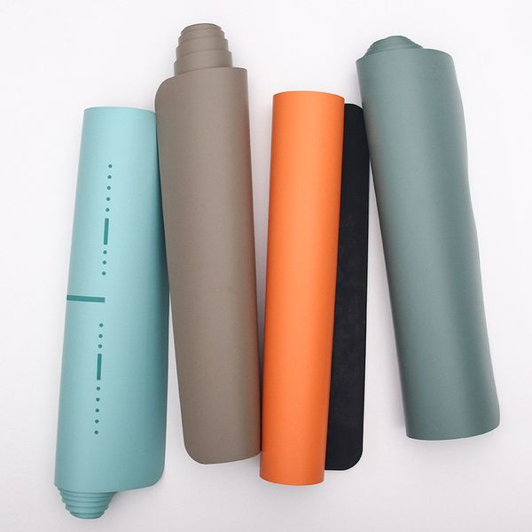 custom printed sports and fitness yoga mat eco friendly non-slip 5mm 6mm pu yoga mat rubber with custom logo natural rubber