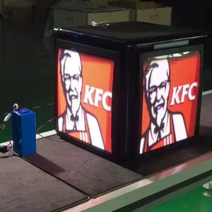 OEM Factory Wholesale P3 Motorcycle Rear Boxes and Food Takeout Takeaway Delivery LED Digital Delivery Boxes