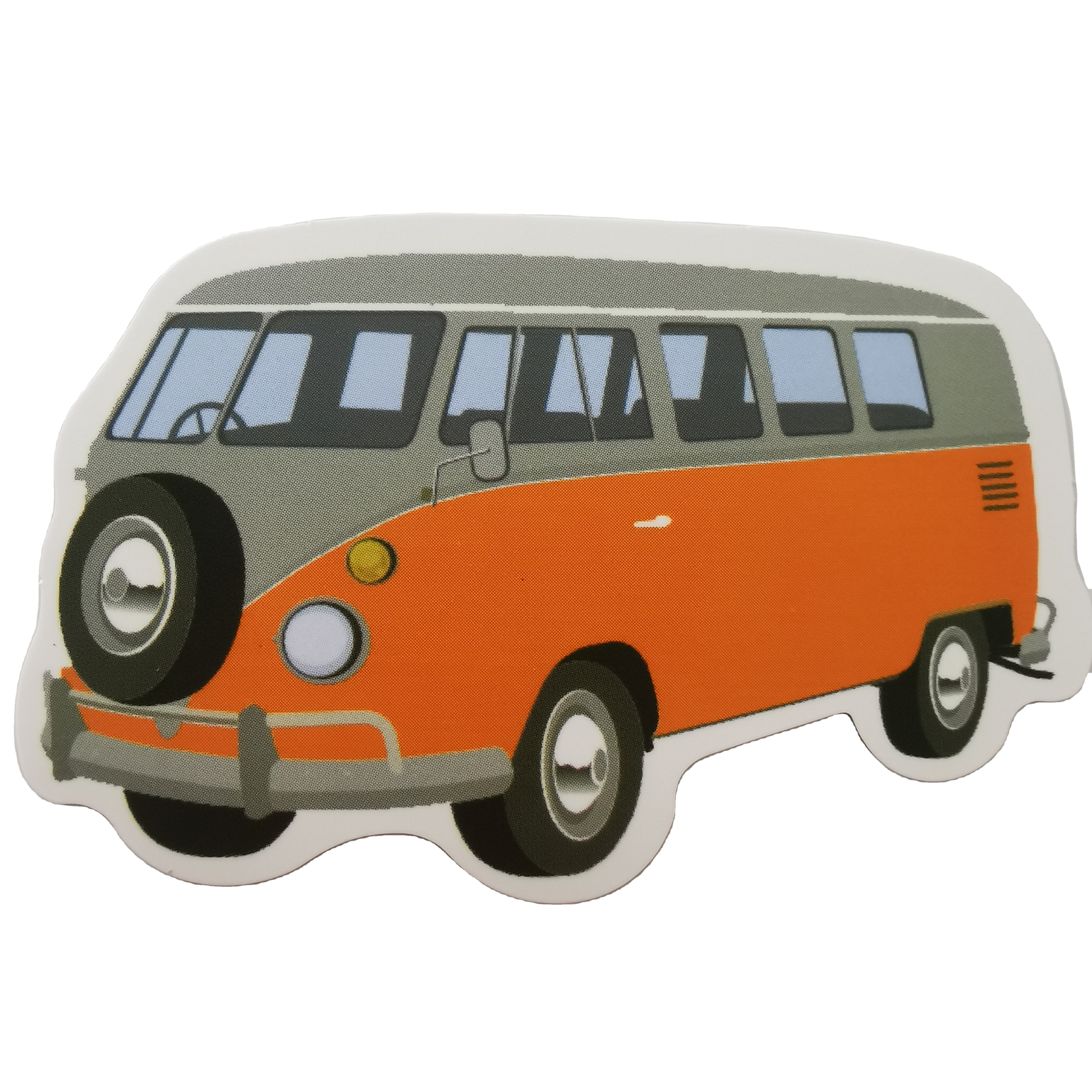 Waterproof weather resistant custom UV printing die cut stickers car sticker printing