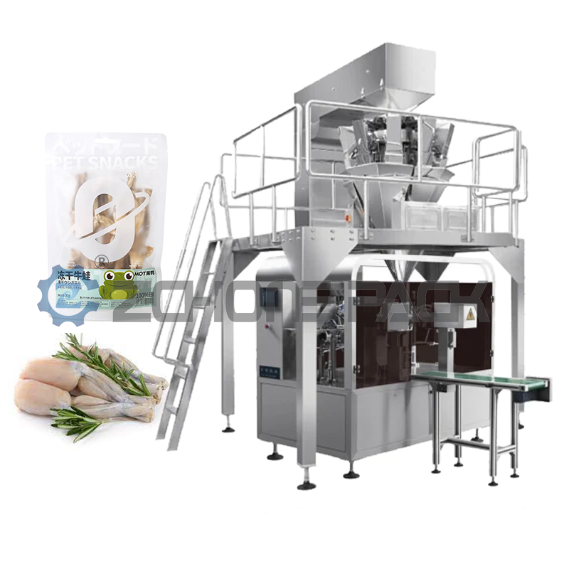 Bullfrog Meat Packaging Machine 304/316 Food Grade Stainless Steel Contact Surface Secure Food Packaging Machine Manufacturers