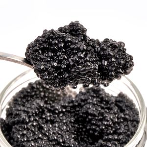 BRC Certificate Black Caviar Sushi Flying Fish Roe Tobiko Caviar Green/Orange/ Black Caviar For Sale