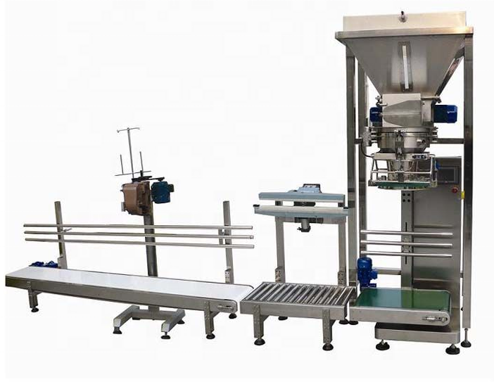 Xianyang Chic Machinery Co., Ltd. Factory Price 5-50 kg Rice/corn/bean bags fill and seal /thread sealing automatic packaging machine