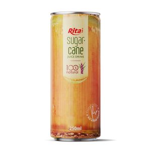 Best Natural 250ml Sugarcane Juice Drink 8.4 Fl Oz Cans Best Quality OEM ODM Services Beverages Private Label