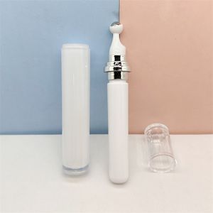 60ml Cosmetic use White Massage Ball Eye Cream Press Roll On Bottle