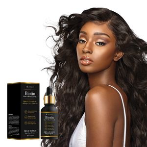 Wholesale Biotin Beard Rosemary oil Hair Growth Serum Products Ginger Anti Loss Hair Regrowth Treatment For Men Prvate Label