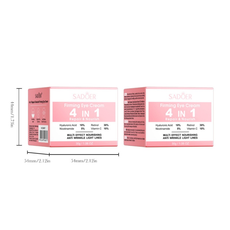 Xi'an Oulan Huasheng Technology Co., Ltd. OEM/ODM Natural Anti Wrinkle Eye Cream Repair Dark Circles Uffiness Under Eye Bags Removal Anti Ageing Eye Cream