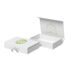 Custom Printing Premium Luxury Closure Cardboard Paper Gift Magnetic Underwear Packaging Box With Ribbon