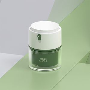 Luxury All-Plastic Airless Serum Cream Skincare Packaging PET Material Cosmetic Bottles with Screw Cap Lids Bottle Caps Closures