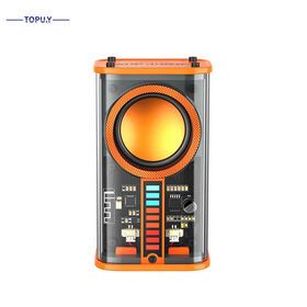 TOPU.Y Transparent Wireless Bluetooth Speaker Portable Mini Subwoofer Support 3d Surround Sound Tws Series Audio Loudspeaker