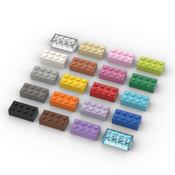 3001 Bricks 2X4 DIY parts Building Blocks Compatible with Major Brand Educational Building Blocks Kids Toys
