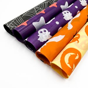 Custom personal gift printing acid free tissue paper silk clothing halloween gift packaging paper tissues black for packaging