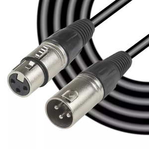 Professional Multicore Instrument Guitar Audio Cable Microphone Cable XLR Female 3P to XLR Male 3P