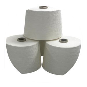 Cotton Yarn for Weaving, NE 20s/1 100% Carded Cotton for Fabric, Textile Production, Soft Durable Bulk Wholesale, Made in India