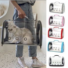 Cat bag Space capsule pet backpack Cat bag Going out bag Portable hand crossbody new clear backpack