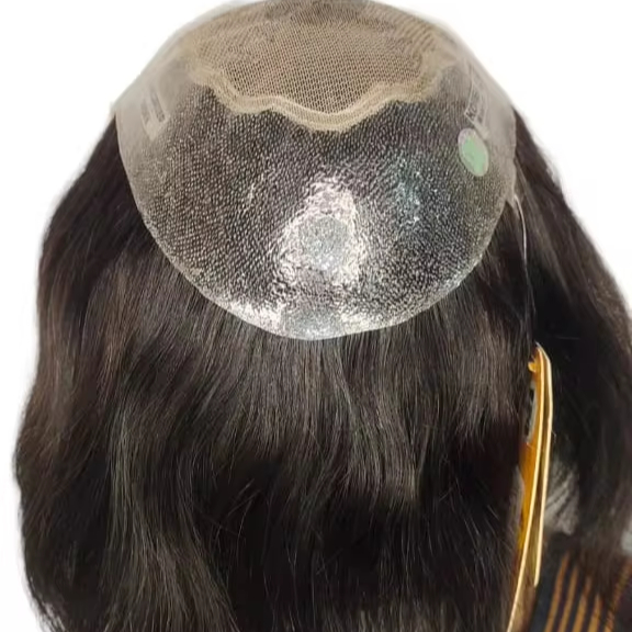 Gents & ladies full cap human hair wig front lace 100% natural hair wig ladies topper Customized Factory Price 2024 hot sale
