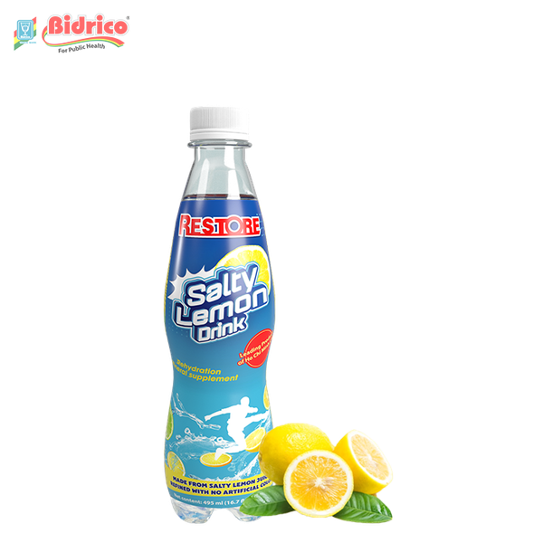 Salty Lemon Juice Made From Salty Lemon Juice Bottle 495ml No Color Low Calorie Carbonated Soft Drinks Vietnam Manufacture