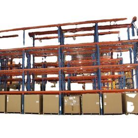Adjustable bolted light weight steel Shelving multi-layer industrial metal heavy-duty Pallet Rack customizable storage shelves