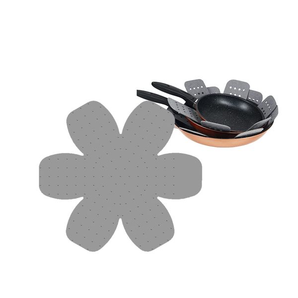 Silicone Pad Pot Liners Pan Protectors for Stacking and Protecting Your Cookware