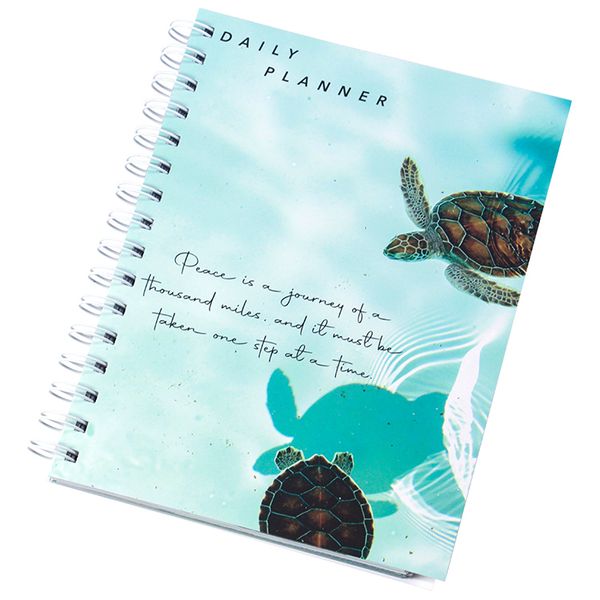A4 A5 School Custom Planner Printing Note Book Hardcover Bound Journal Diary Spiral Notebooks for Students