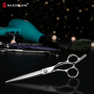 AK23 Superior Hair Tools Tailored Solutions Customized Stand Scissors Hair Professional Hair Scissors With Holes