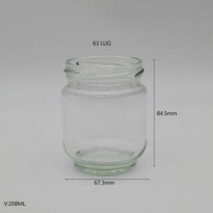 Berlin Packaging Glass Jar Regular Mouth Clear Glass Jars Food Jars Wholesale Bulk Packaging Supplier