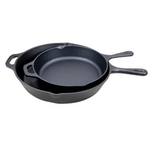 12" inch 31cm Pre-seasoned Cookware Set Cast Iron Skillet Nonstick Frying Pan