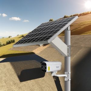 Quick installation IP65 CCTV camera kit 60ah battery solar power generation system off-grid solar power energy system