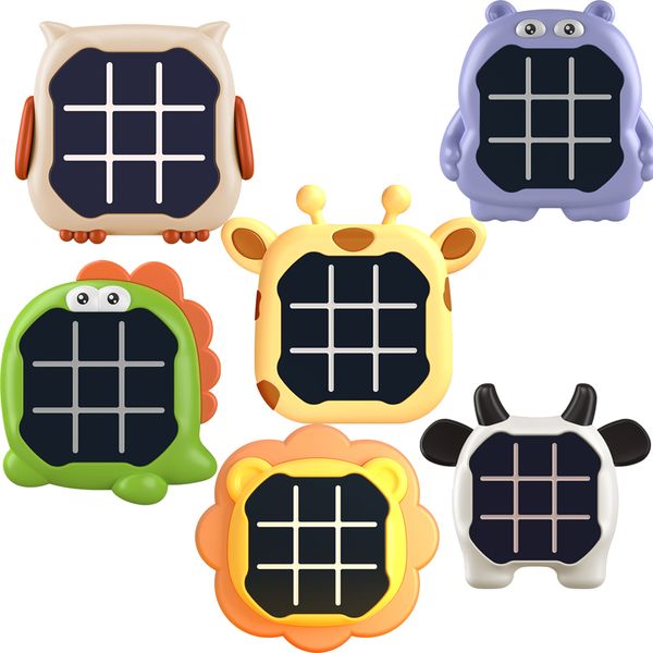 New product tic-tac-toe Chess Puzzle Portable Family Board Game Chess Strategy Educational Toys For Kids juguetes para los ninos