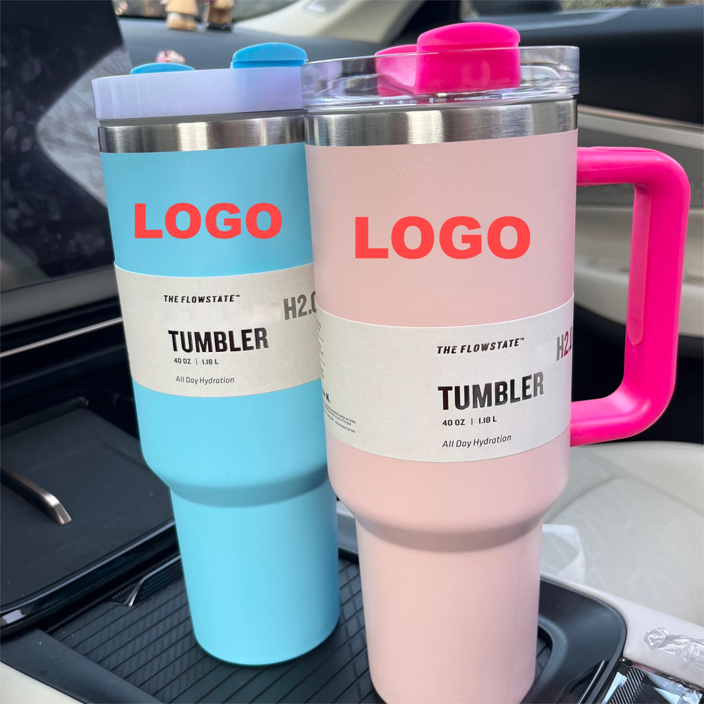 Wholesale Customized 40oz Adventure Tumbler Cups Double Walled Stainless Steel Insulated 40oz Travel Mug with Handle