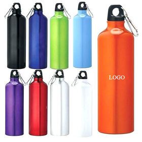 Hot Sell Custom Colorful Reusable 500ml 750ml  Metal Aluminum Sports Drink Water Bottle