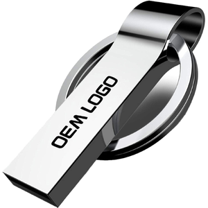 Gitra Custom Logo Executive Keychain Flash Drive USB Bulk 128MB 256MB 512MB 1GB 2GB 4GB 8GB Pendrive Promo Thumb Drive USB