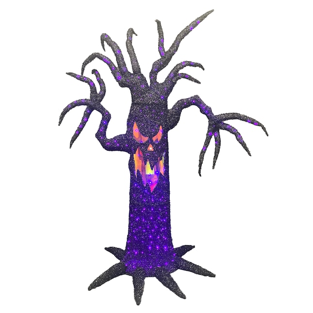 7-ft LED Spooky Tree Decoration party supplies giant halloween outdoor decorations