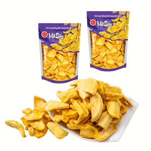 Experience naturally crispy dried jackfruit  A nutritious snack at an affordable price, suitable for all customers