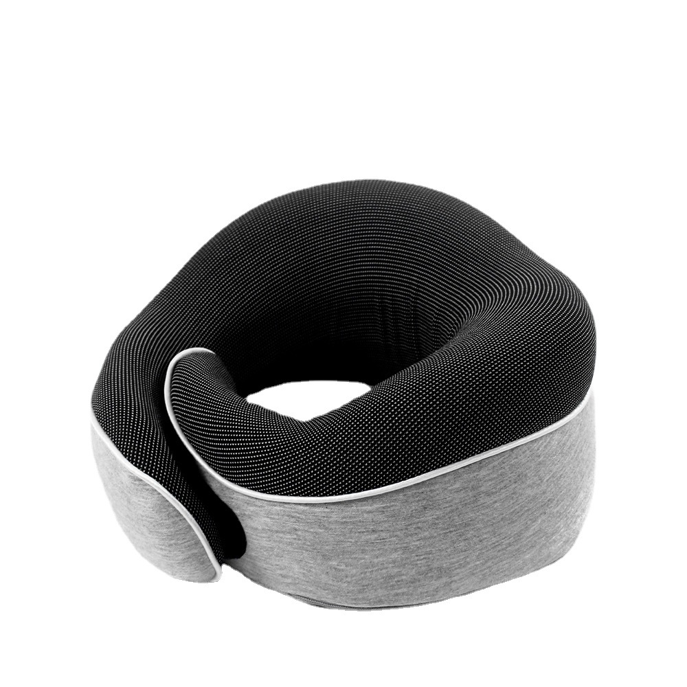 2023 Hot Selling Wholesale Containable Neck Pillow Portable U shape Memory Foam Travel Neck Protect