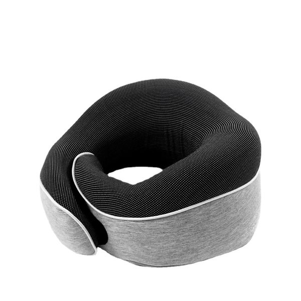 2023 Hot Selling Wholesale Containable Neck Pillow Portable U shape Memory Foam Travel Neck Protect