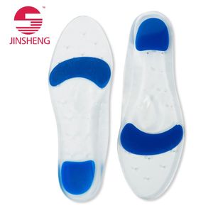 Gel insole plantar hot selling Comfort shock absorption Relieve Plantar Fasciitis Pain gel insoles for shoes