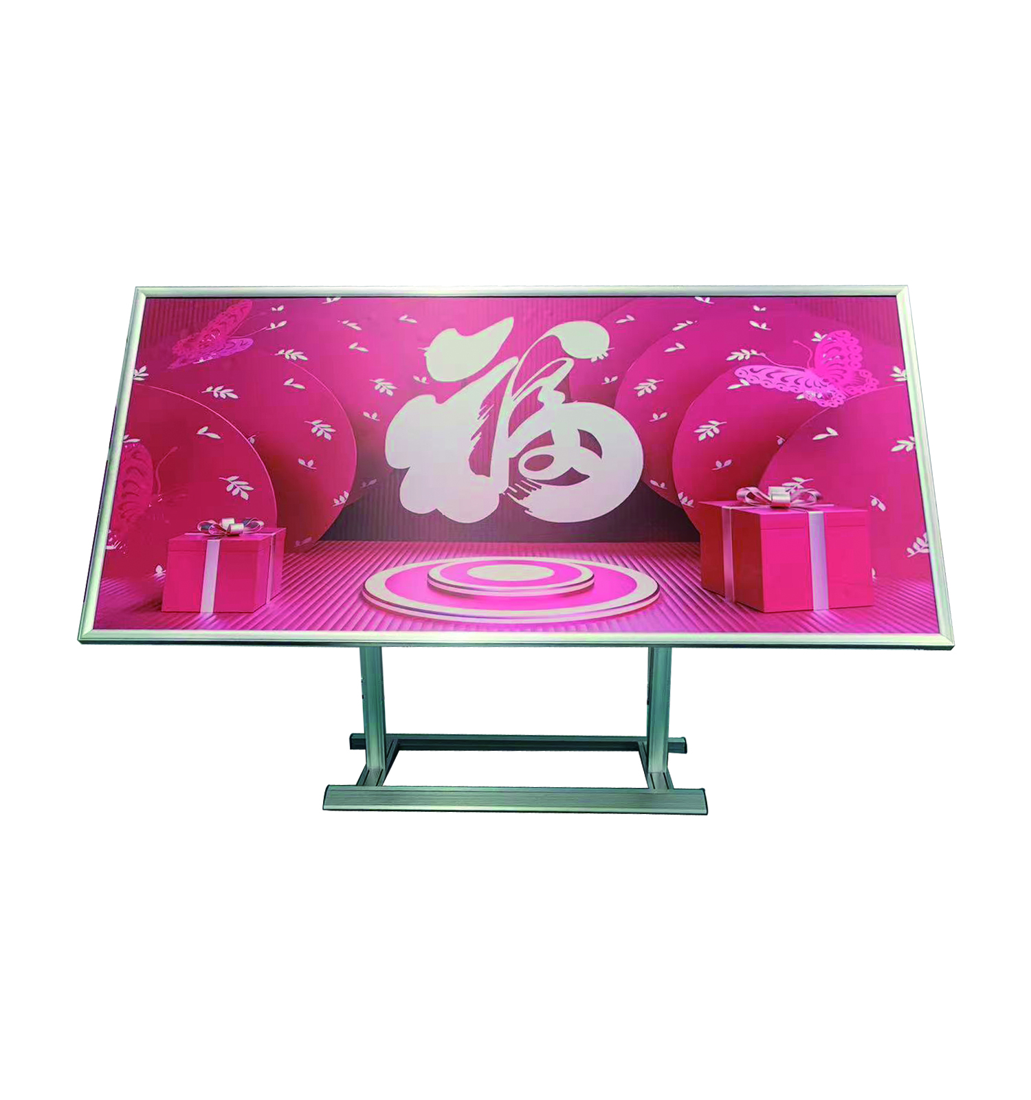 Zhengzhou Lugang E-Commerce Co., Ltd. A revolving poster
