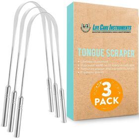 Tongue Scraper Medical Grade Stainless Steel Hot Selling Premium Hygienic Dental Fresh Breath Cleaning with customized Size.