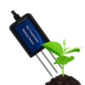 zigbee soil moisture sensor Lorawan 2 In1 Rs485 Digital Signal Gprs Agriculture Soil Temperature Sensor