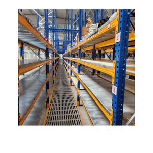 High Quality Factory Price Warehouse Storage  Racking Mezzanine Light Storage Industrial Metal shelves Rack Made in Turkey