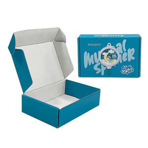 Custom Mailer Printed Pink Red Apparel Boxes Corrugated Mailer Box Shoes Clothes Box Packaging With Logo