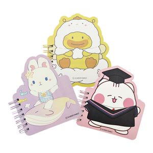 Writing Journal Notebook Pink Cute Notebook OEM Pocket Journal Notebook with Metal coil