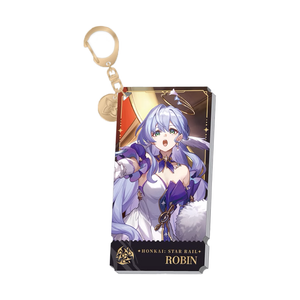 Honkai Star Rail Harmony Character Tachie Stand Series Acrylic Pendants Keychains Plastic Craft Collectible Decoration Anime