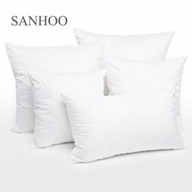 SANHOO White Duck Feather Down Cushion Inner Wholesale Custom Cushion Inserts Pillow for Hotel Sofa