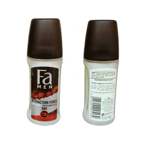 FA ROLL ON (UAE) 50ML X 24 ATTRACTION FORCE Deodorant Roll On