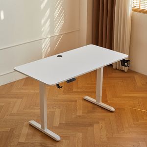 Single Motor Extendable Computer Ergonomic Sit Stand Smart Sit-And-Stand Up Table Modern Furniture Adjustable Height Office Desk