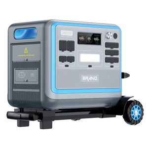 High Safety Car Grade LiFePO4 2048wh Battery Gererator For Home Appliances 2400W Portable Power Station