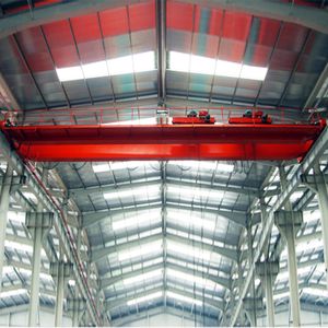 QE Double box beam bridge overhead crane double winch trolleys QE heavy duty