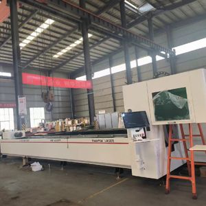 3kw 6kw Power Fiber Lazer Steel Tube Cutter Aluminum Iron  Metal Pipe Iron Cnc Laser Cutting Machines